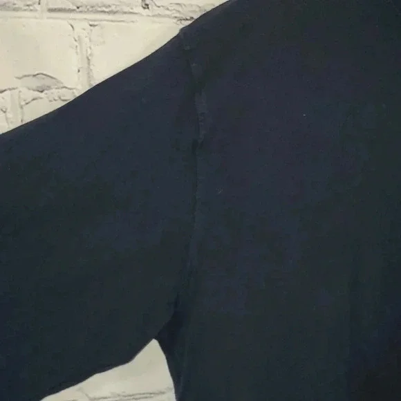 Men′s Carhartt Original Fit Crewneck Long Sleeve T-Shirt w Sleeve Logo Size S - Picture 4 of 11